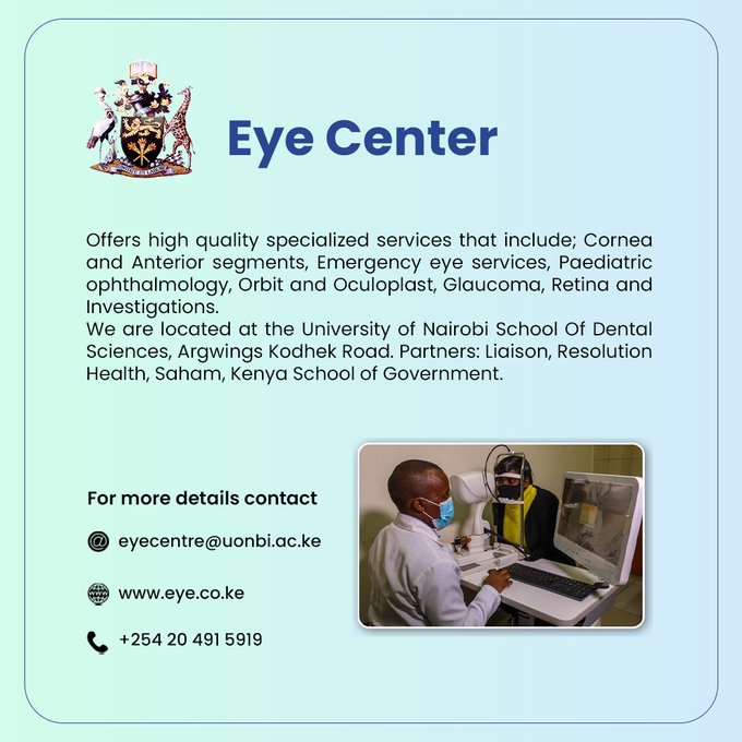UoN Eye Clinic.